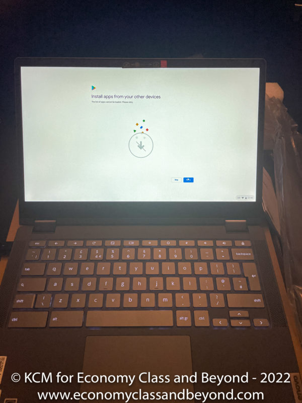 a laptop with a screen on