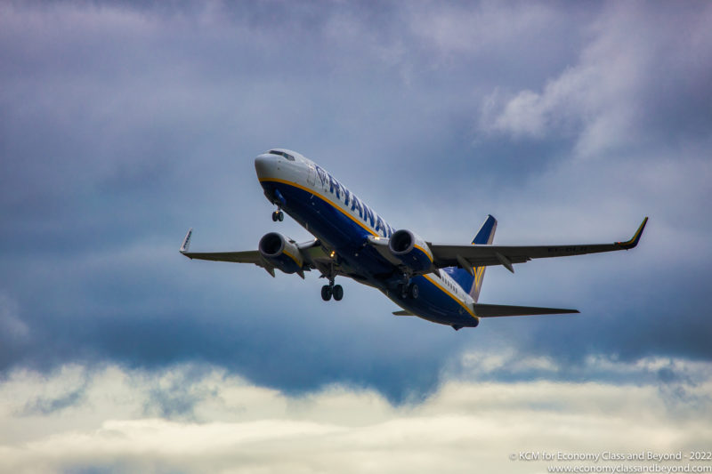 Ryanair Boeing 737-800 taking off from Dublin Airport - Image, Economy Class and Beyond
