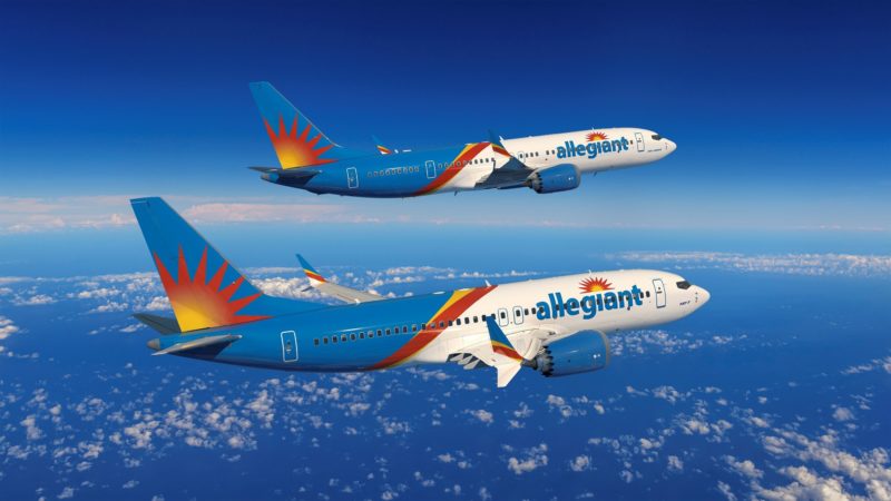 Boeing Allegiant 737 MAX - A Boeing 737-7 and 737-8-200 (Boeing Photo)