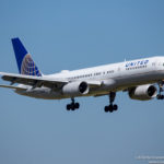 United Airine Boeing 757-200 arriving at Dublin Airport - Image, Economy Class and Beyond
