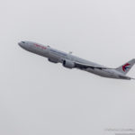 China Eastern Boeing 777-300ER departing O'Hare
