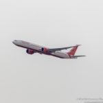 Air India Boeing 777-300ER climbing out of Chicago O'Hare - Image, Economy Class and Beyond