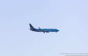 Amazon PrimeAir Boeing 737-800F arriving at O'Hare
