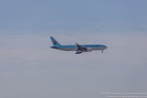 Korean Air Boeing 777F approaching Chicago O'Hare - Image, Economy Class and Beyond