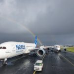 a group of airplanes on a runway