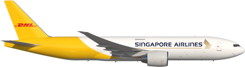 a white and yellow airplane