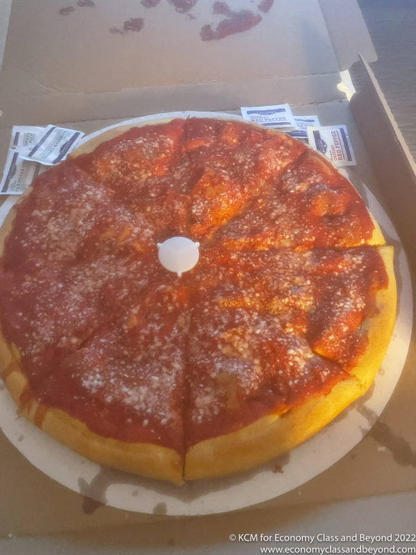 a pizza in a box