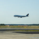 Lufthansa Boeing 747-8i landing at Frankfurt Airport - Image, Economy Class and Beyond