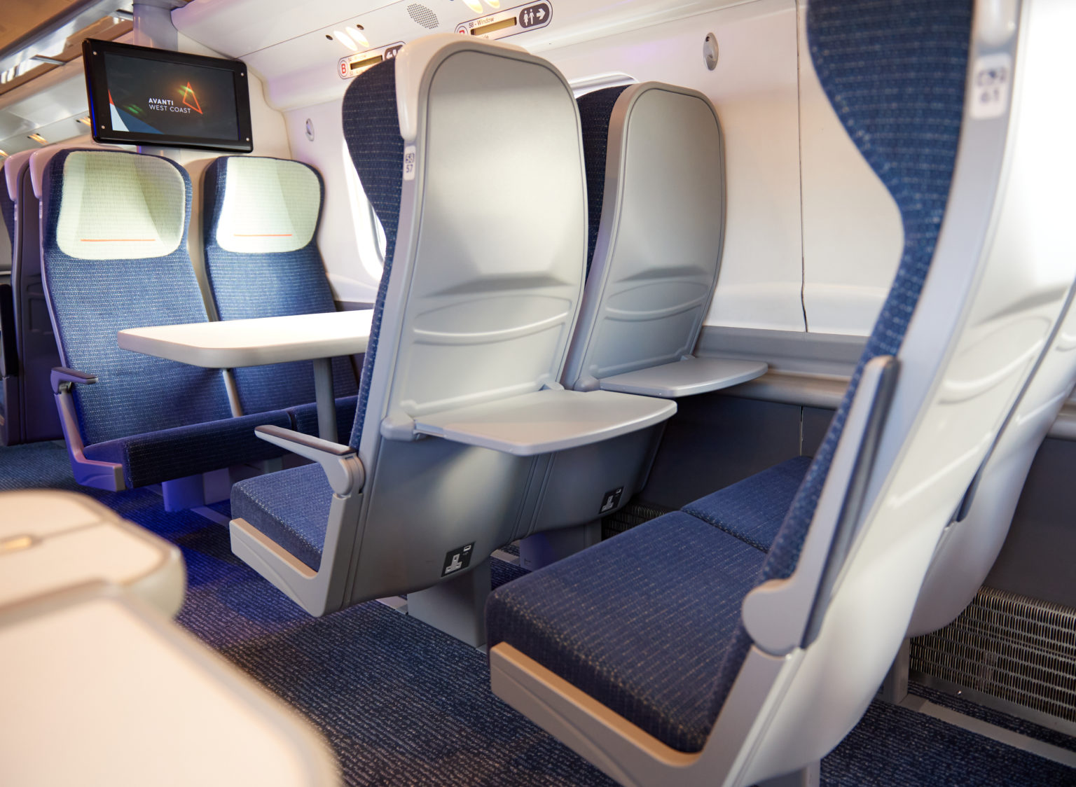 Avanti West Coast unveils its Pendolino train refurbishment Economy