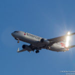 American Airlines Boeing 737-800 on finals to Chicago O'Hare - Image, Economy Class and Beyond