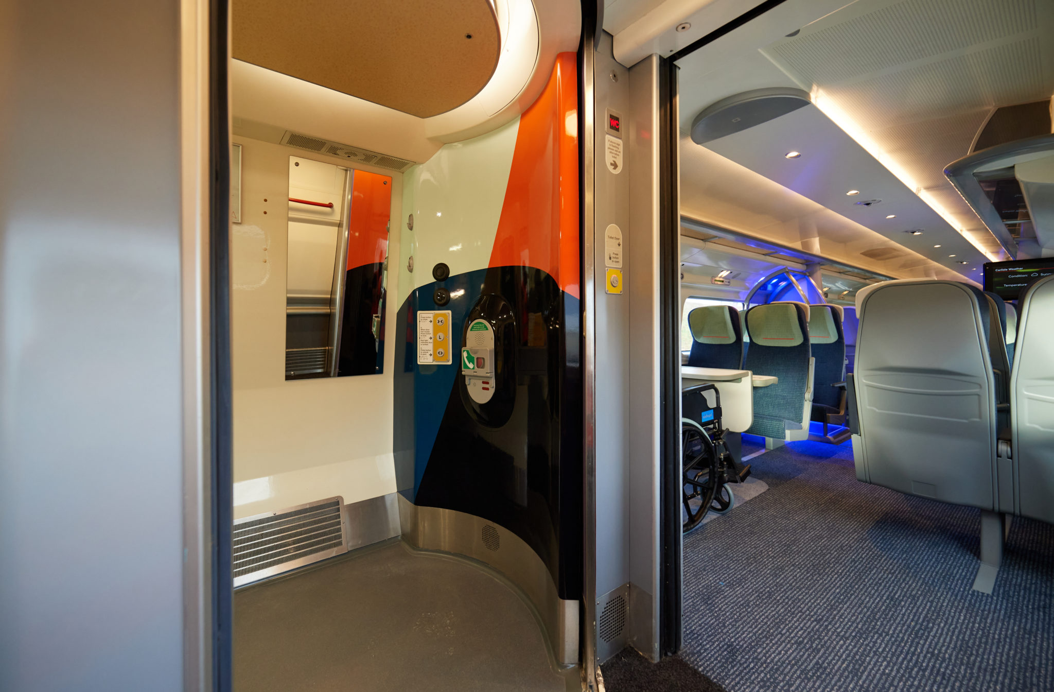 Avanti West Coast Unveils Its Pendolino Train Refurbishment Economy Class Beyond