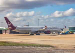 Virgin Atlantic Airbus A350-1000 at London Heathrow Airport - Image, Economy Class and Beyond
