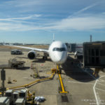 an airplane at an airport