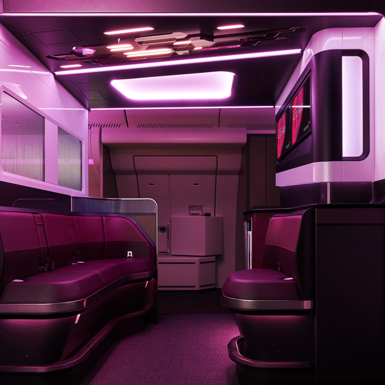 Unveiled Virgin Atlantics Airbus A330 900neos Interiors Economy Class And Beyond 7065