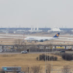 Lufthansa Boeing 747-8i taxing at Chicago O'Hare International Airport - Image, Economy Class and Beyond