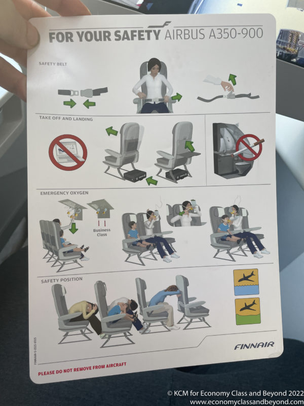 a poster of a passenger seat