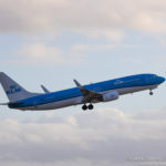 KLM Boeing 737-800 taking off from Manchester Airport - Image, Economy Class and Beyond