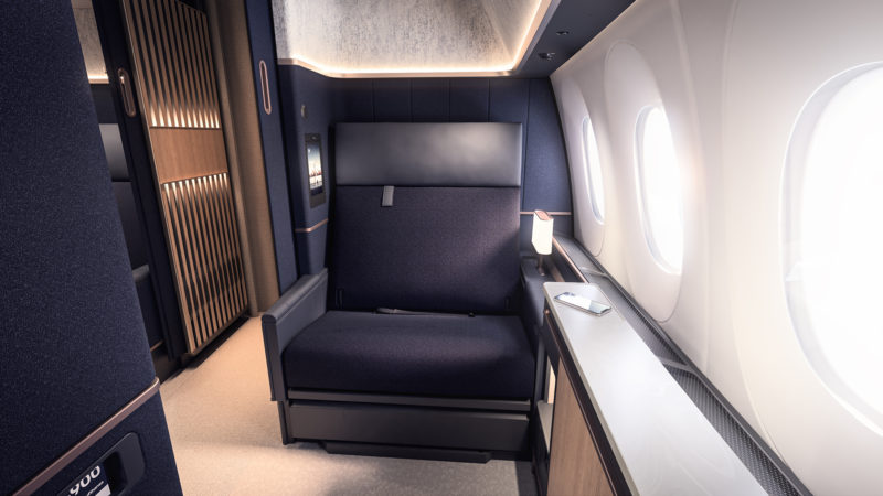 Photos: See the New Premium Economy Seat From ZIMprivacy; Lufthansa