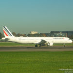 Air France Airbus A321 landing at London Heathrow - Image, Economy Class and Beyond