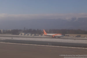 an airplane on a runway