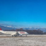 SWISS Airbus A220-300 preparing to take off from Geneva Airport - Image, Economy Class and Beyond