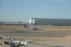 flybe De Havilland Dash8 Q400 landing at London Heathrow - Image, Economy Class and Beyond