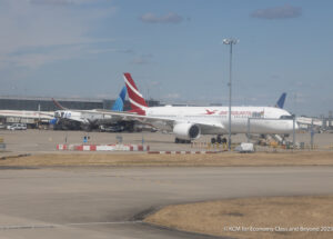 Air Mauritius Airbus A350-900 at London Heathrow Airport - Image, Economy Class and Beyond