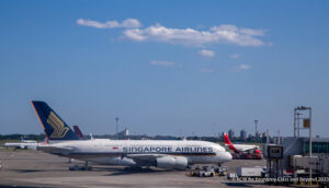Singapore Airlines Airbus A380 at New York JFK airport - Image, Economy Class and Beyond