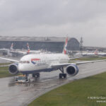 British Airways Boeing 787-9 being towed at Heathrow Airport - Image, Economy Class and Beyond