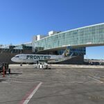 an airplane on the runway