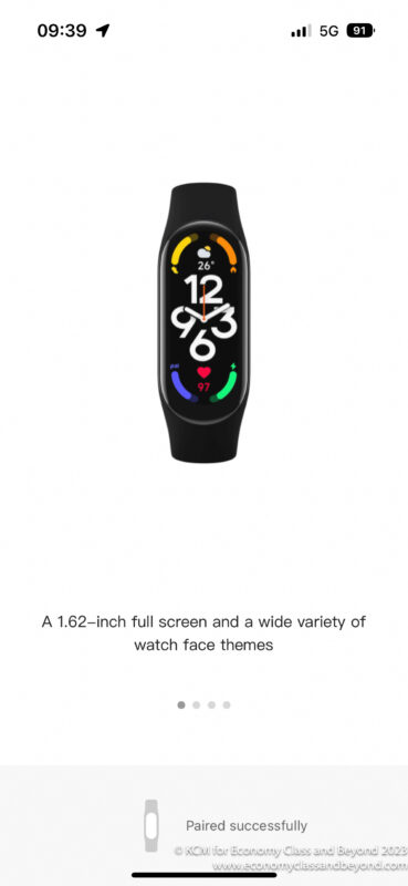 a smart watch with a white background