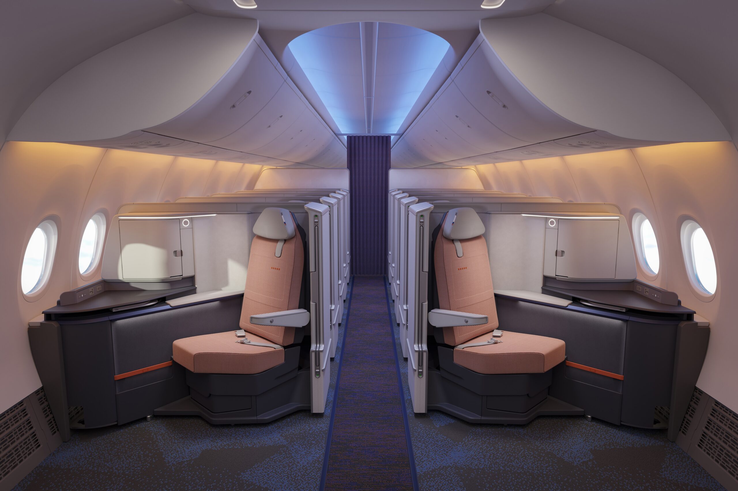 Safran Vue Business Class Single-Aisle seat launches with flydubai ...