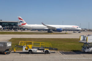 British Airways Airbus A350-1000 at London Heathrow Airport - Image, Economy Class and Beyond