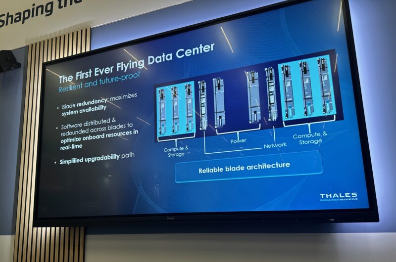 a large screen with information on it