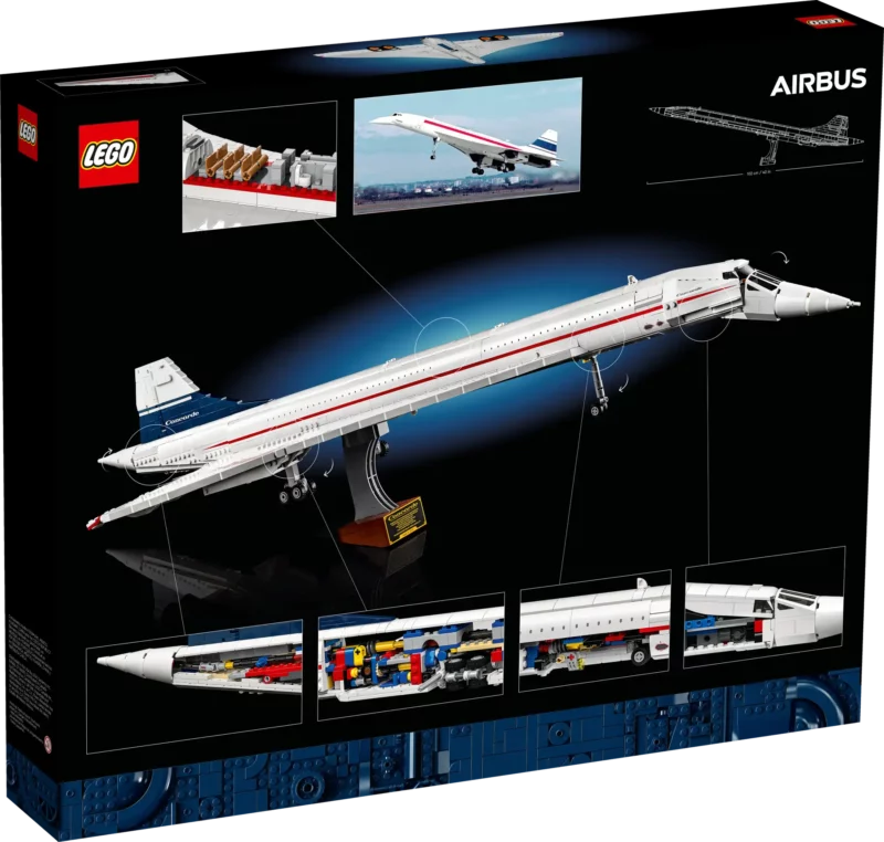 a model airplane in a box