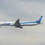 All Nippon Airways Boeing 777-300ER arriving at Chicago O'Hare International - Image, Economy Class and Beyond