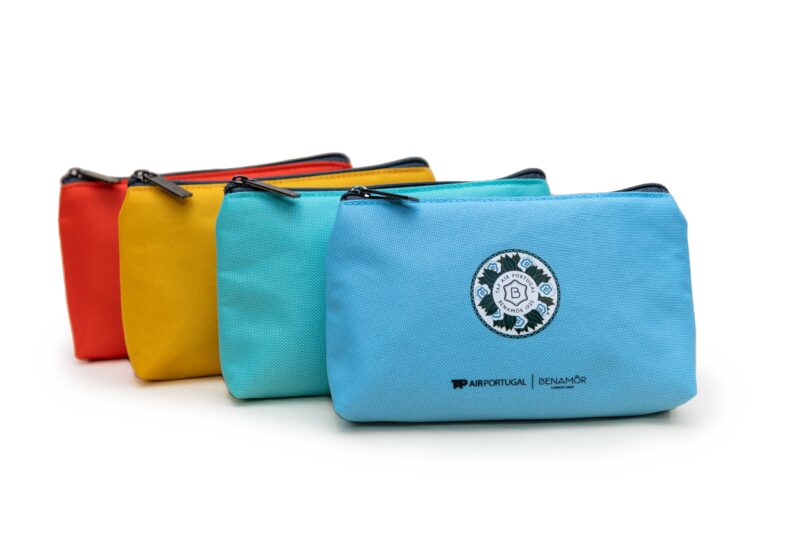 a group of colorful bags