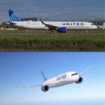 United Airlines order Boeing 787-9 and Airbus A321neo - Combi Image Airbus/Boeing