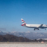 British Airways Airbus A320 arriving at Geneva Airprot - Image, Economy Class and Beyond