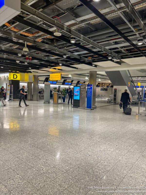 people walking in a terminal