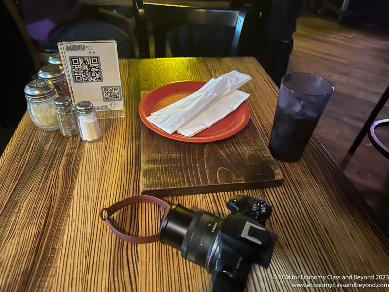 a camera on a table