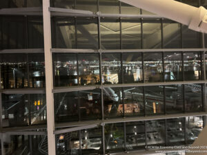 a window of an airport