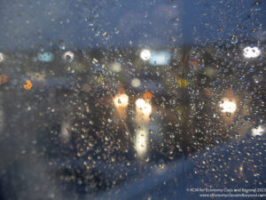 water drops on a window