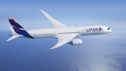 LATAM Boeing 787 - Rendering, The Boeing Company