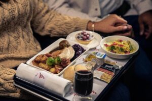 World Traveller Plus Christmas Dinner - Image, BA