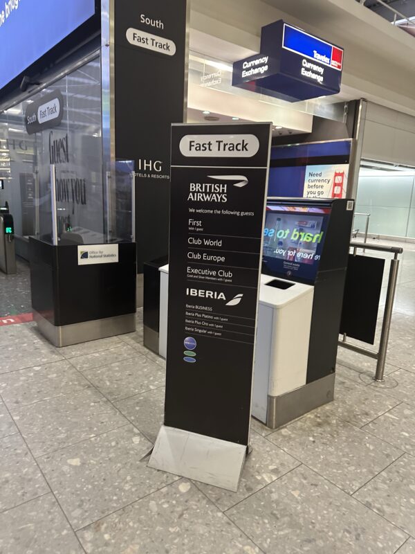 fasttrack at heathrow t5