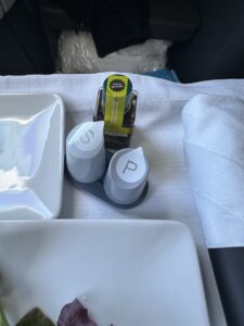 salt and pepper shakers on a table