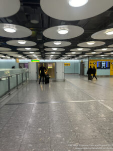 people walking in a building