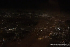 a city lights at night