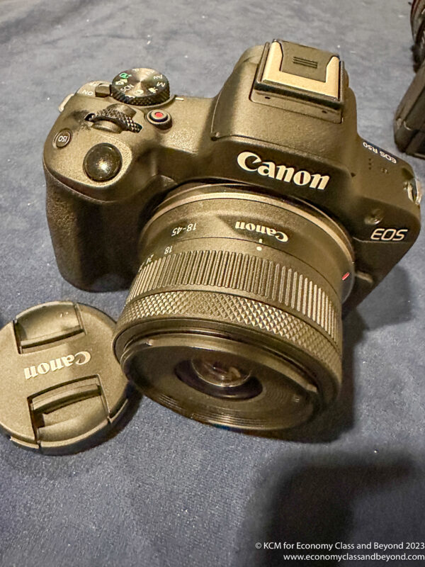 Canon EOS R50 with RF18-45mm lens